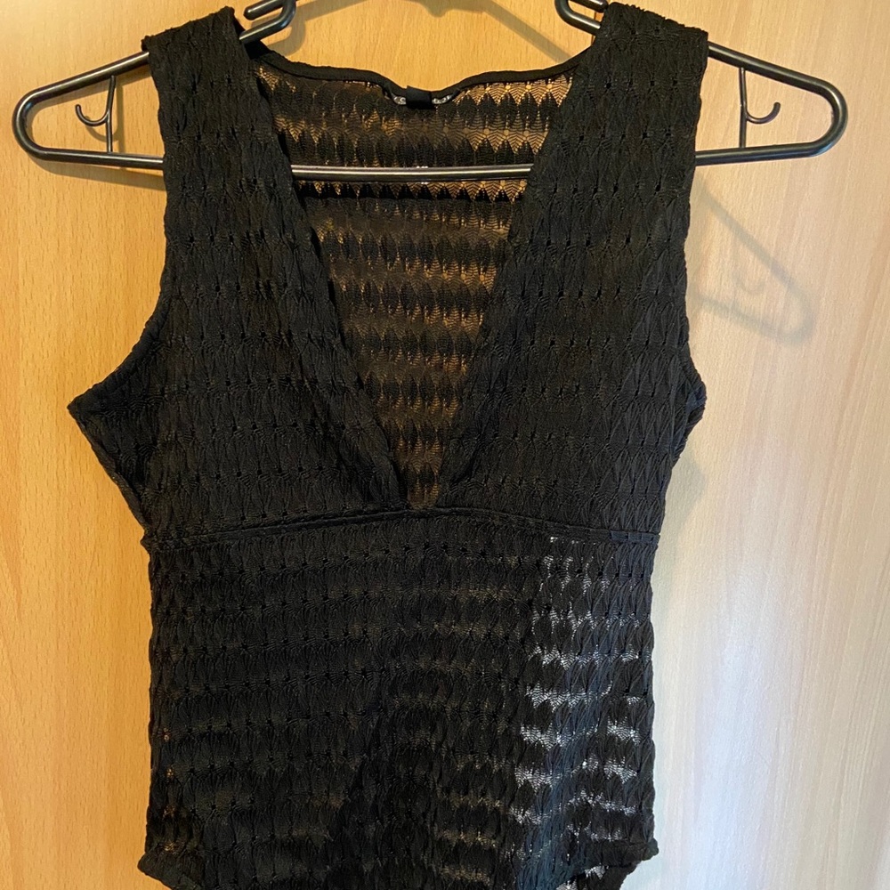 Black bodysuit